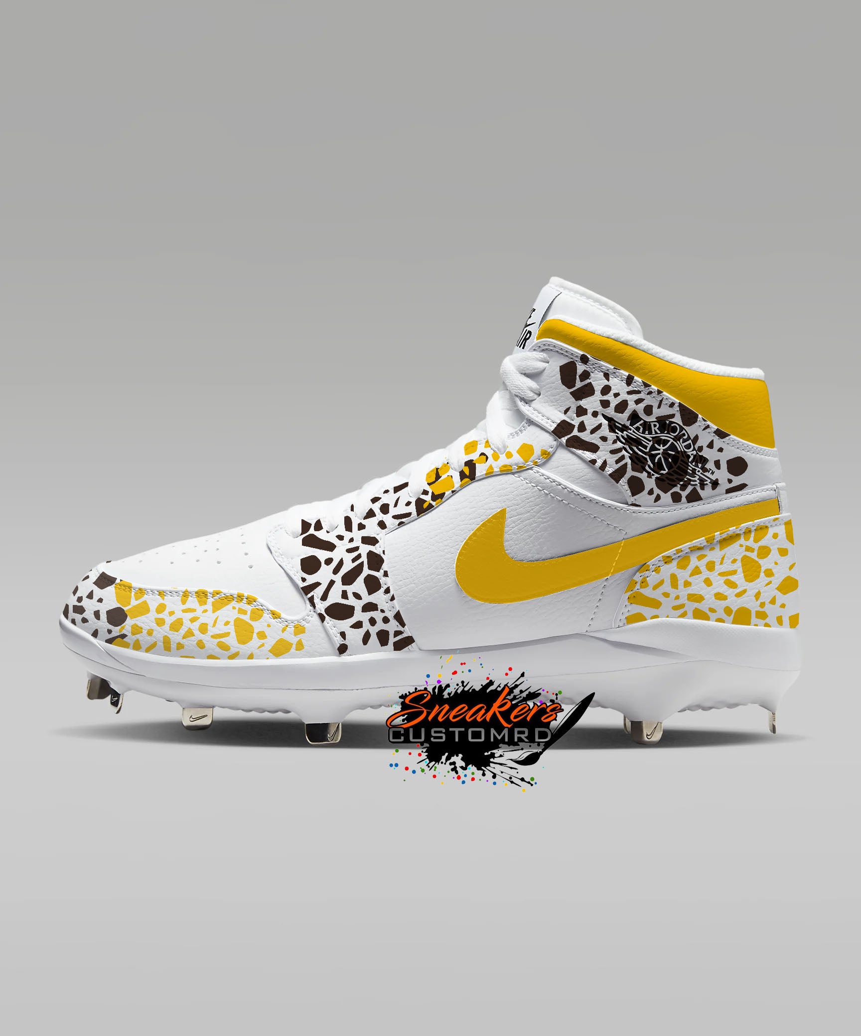 retro air jordan cleats