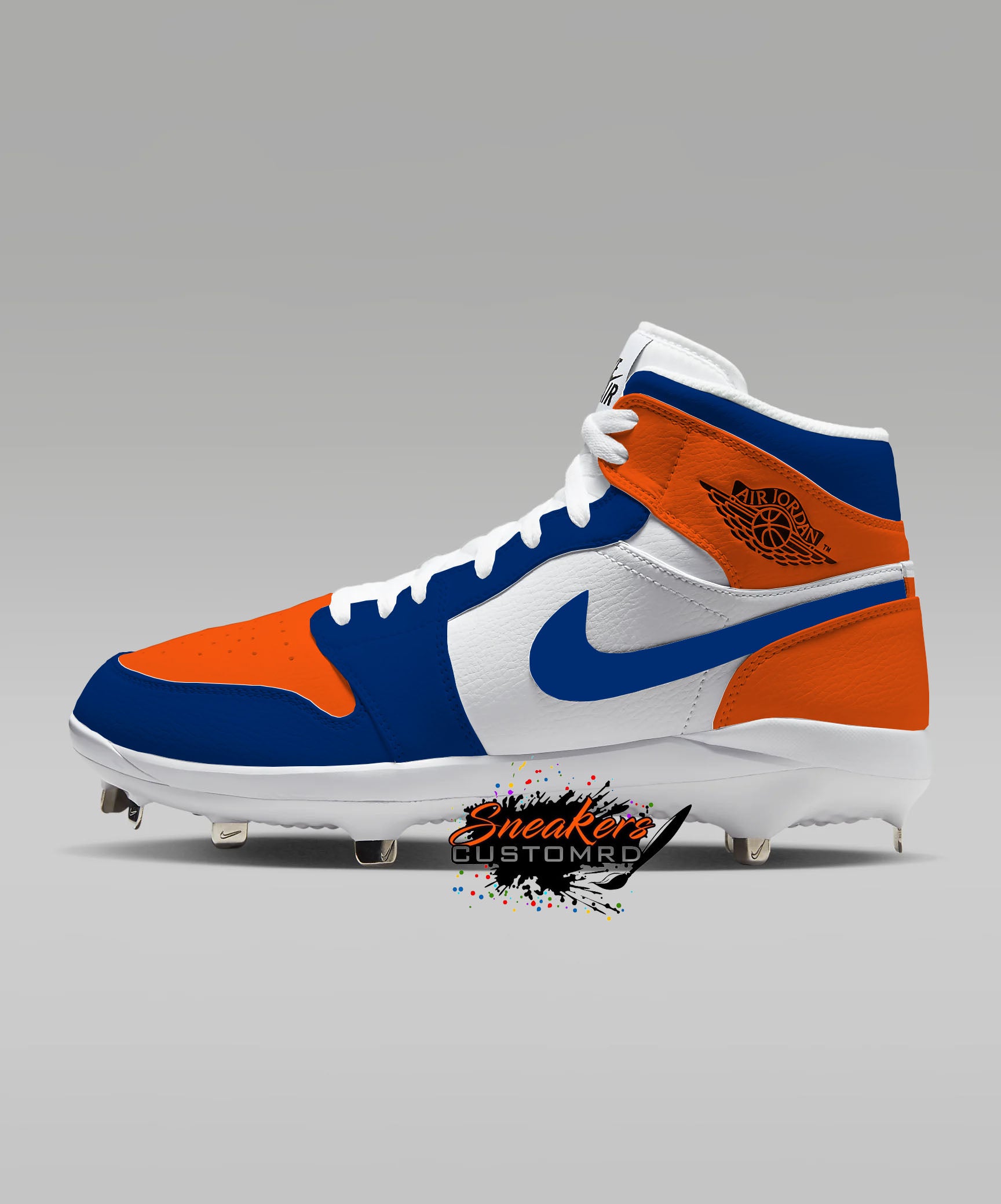 jordan cleats orange